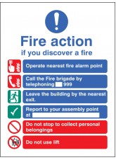 EEC Fire Action (Manual Call 999) - Lift in Building