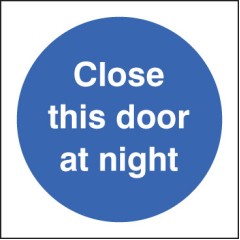 Close this Door At Night