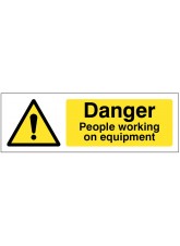 Caution - People Working On Equipment