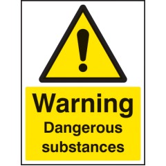 Warning - Dangerous Substances