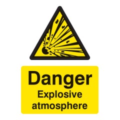 Danger - Explosive Atmosphere BS5499