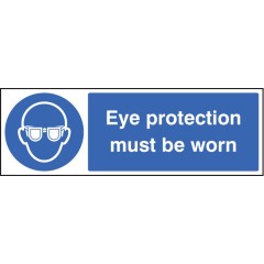 Eye Protection Must be Worn