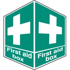 First Aid Box- Projecting Sign