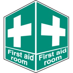 First Aid Room - Projecting Sign