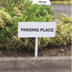 Passing Place - Verge Sign