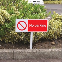No Parking - Verge Sign