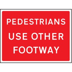 Pedestrians Use Other Footway - Class RA1