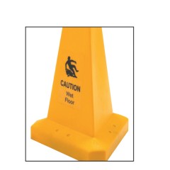 Caution Wet Floor - Triangular Cone 