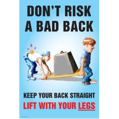 Don't Risk a Bad Back - Poster