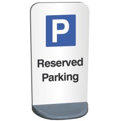 Reserved Parking - Temporary Sign