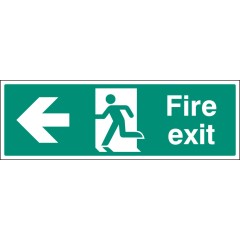 Fire Exit Left - Floor Graphic