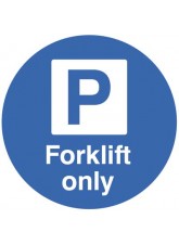 Floor Graphic - Forklift Parking
