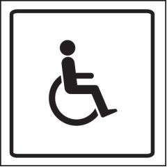 Disabled Symbol - Visual Impact Sign