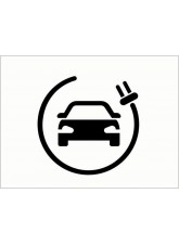 Stencil - Electric Vehicle Symbol