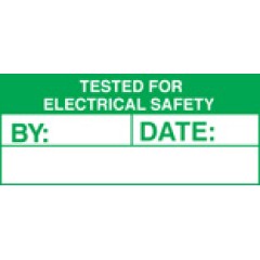 Tested for Electric Labels (Roll of 100)