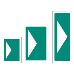 Directional Indicator for First Aid Equipment