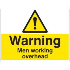Warning - Men Working Overhead