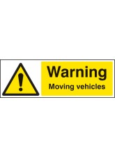 Warning - Moving Vehicles