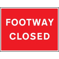 Footway Closed