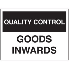 Quality Control - Goods Inward