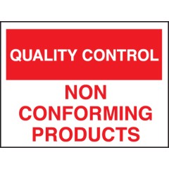 Quality Control - Non-conforming Products