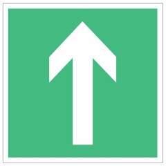 Arrow - Green - Floor Graphic (Square)