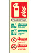 AFFF Foam Spray Extinguisher Identification