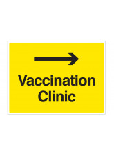 Vaccination Clinic (arrow right)