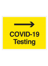 COVID-19 Testing (arrow right)