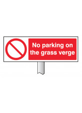 Verge Sign - No Parking On the Grass Verge