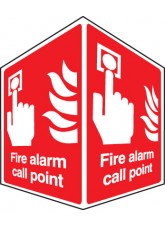 Fire Alarm Call Point - Projecting Sign