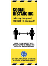 Roll Up Banner - Help stop the Spread - 1m / 2m / Generic Distance Options