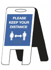 Keep your Distance Lightweight A-Frame - 1m / 2m / Generic Distance Options